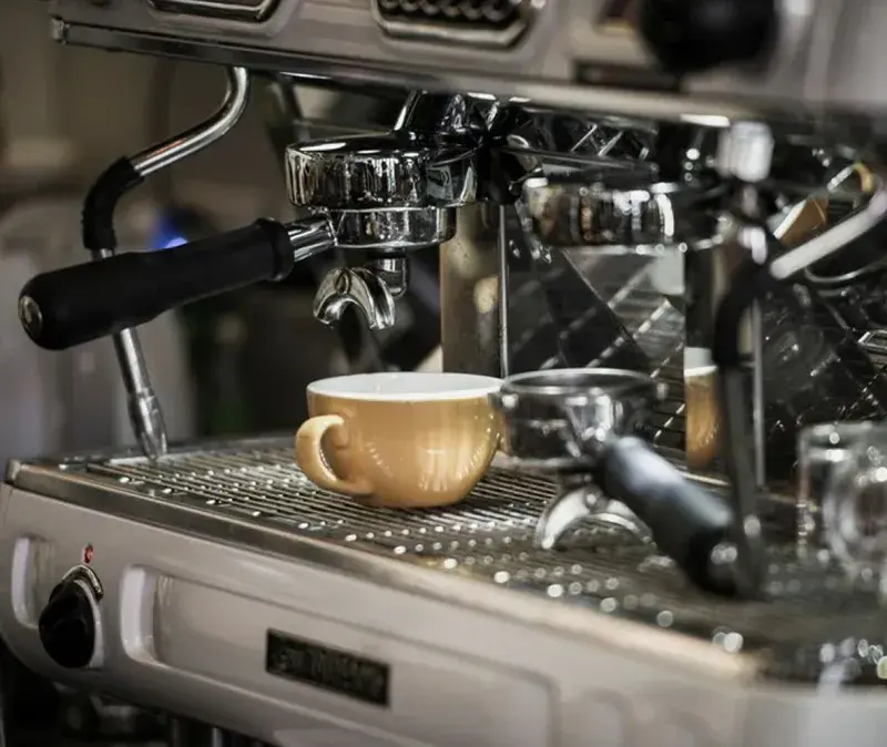 Barista preparing healthy beverage